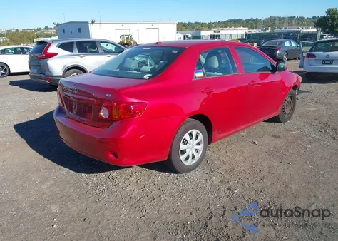 2009 Toyota Corolla Le z USA, uszkodzony, nr VIN 2T1BU40E59C176593